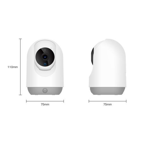 TELLUR SMART WIFI INDOOR CAMERA, 3MP, UltraHD, Automatsko praćenje, PTZ, Bijela slika 4