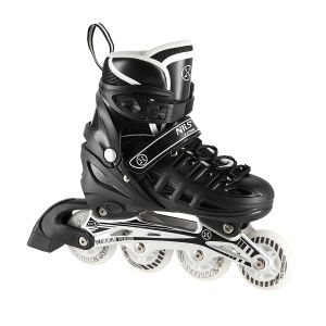 Nils Extreme 4 u 1 role i klizaljke s LED rasvjetom crne veličina S 31–34