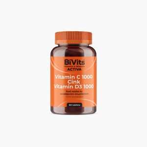 BIVITS VITC 1000 CINK VITD3 1000 - 60 Tableta