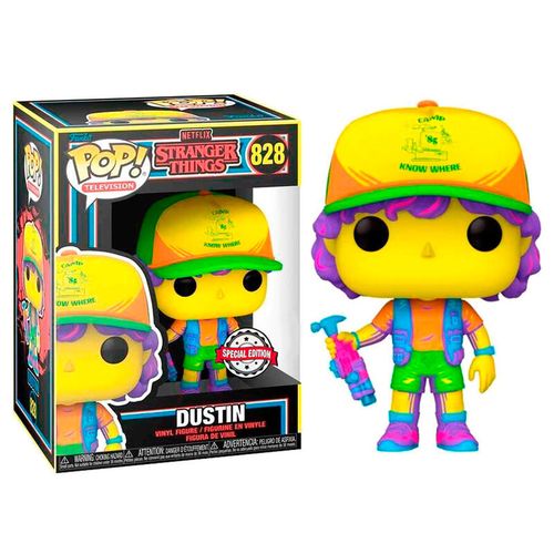 POP figura Stranger Things Dustin u Beef Black Light Exclusive izdanju slika 2