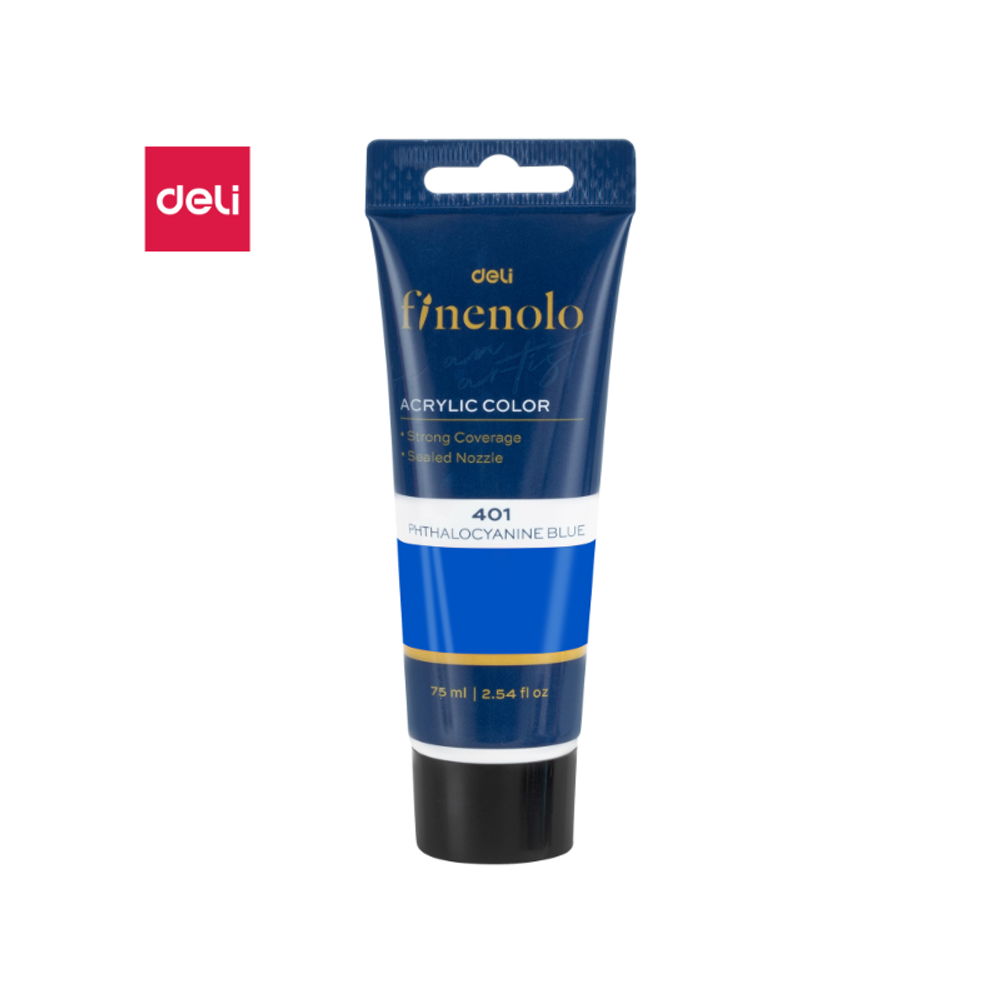 AKRILNA BOJA DELI U TUBI CIAN PLAVA 75ml EC75-PB slika 1