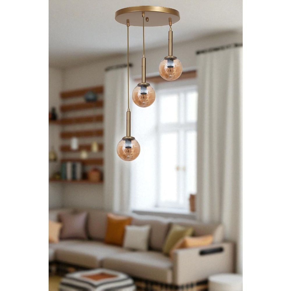 Opviq Luster 942, Med, Zlatna slika 1