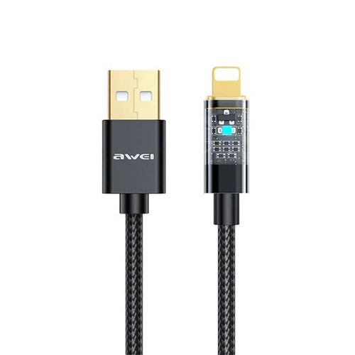 Kabl AWEI  CL-139L USB-A na iPhone crni slika 1