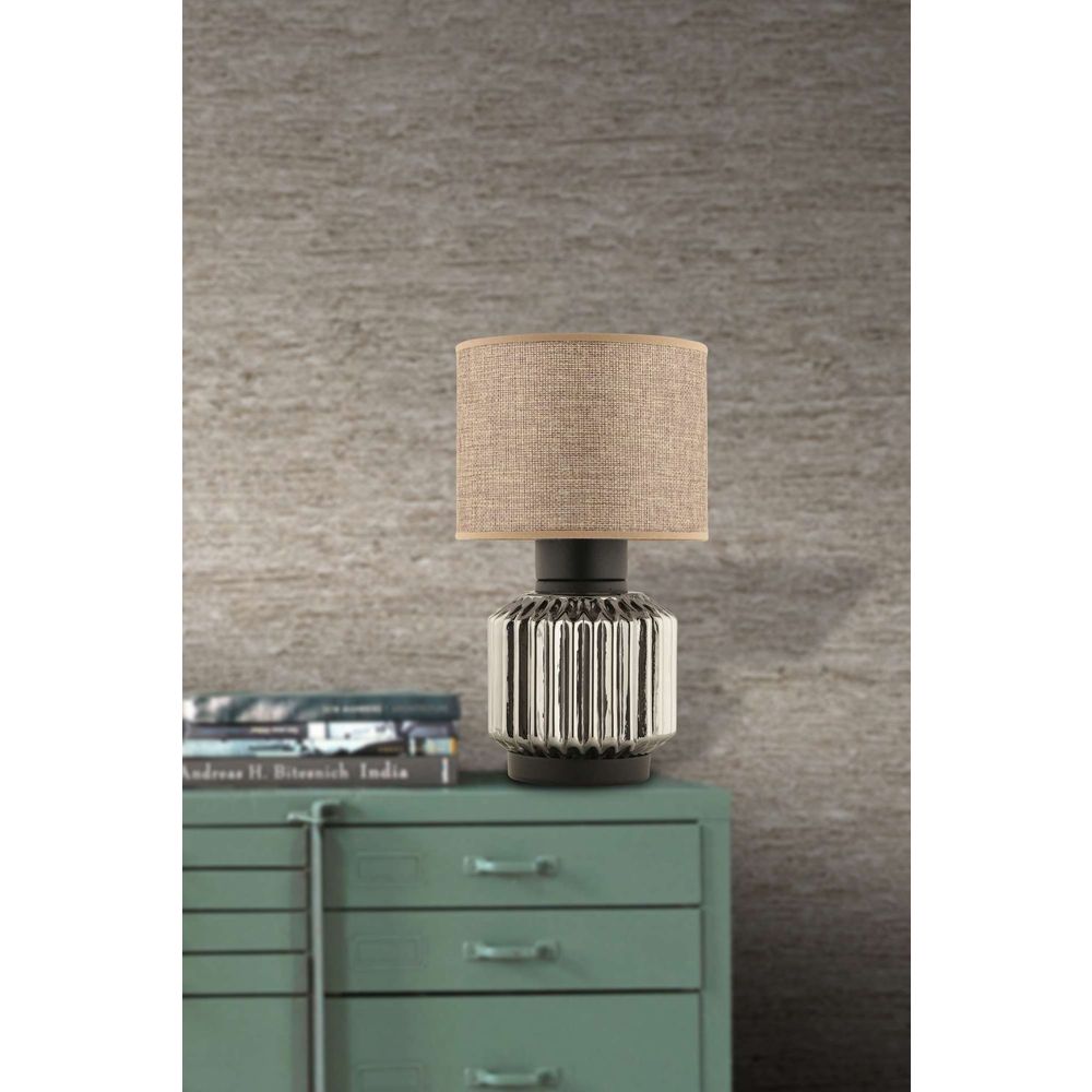 Bež-Siva Stona Lampa 64902 slika 1