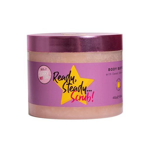 So…? Sorry Not Sorry Ready, Steady, Scrub Body Buffer piling za telo 450g slika 1