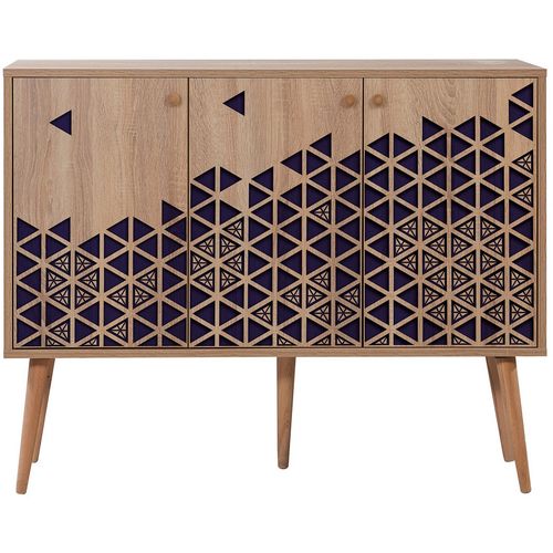 Mega-123 Sonoma Oak Console slika 6