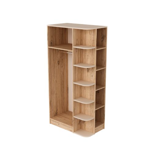 Luses Atlantic PineBeige Wardrobe slika 6