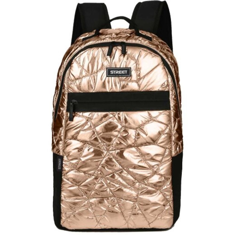 Street Ruksak okrugli Gold Shiny slika 1