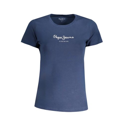 PEPE JEANS WOMEN'S SHORT SLEEVE T-SHIRT BLUE slika 1