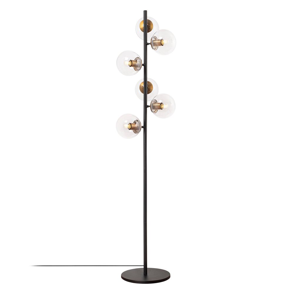 Fazli - 10515 Crna Antikna Podna Lampa slika 4
