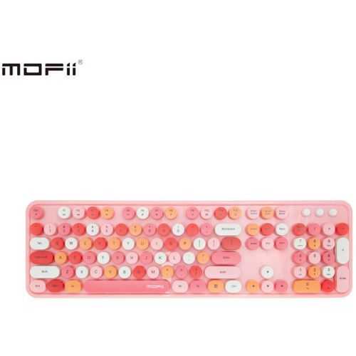 MOFII WL SWEET RETRO set tastatura i miš u PINK boji slika 3