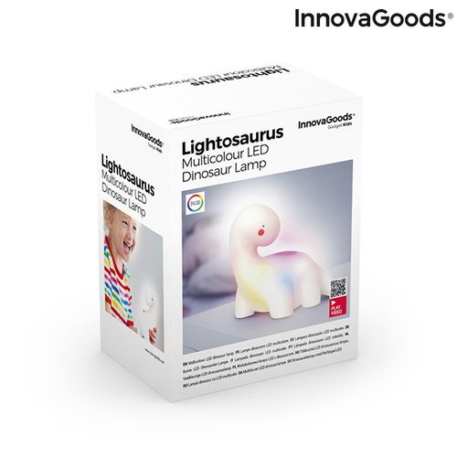 Višebojna LED Svjetiljka Dinosaur Lightosaurus InnovaGoods slika 2