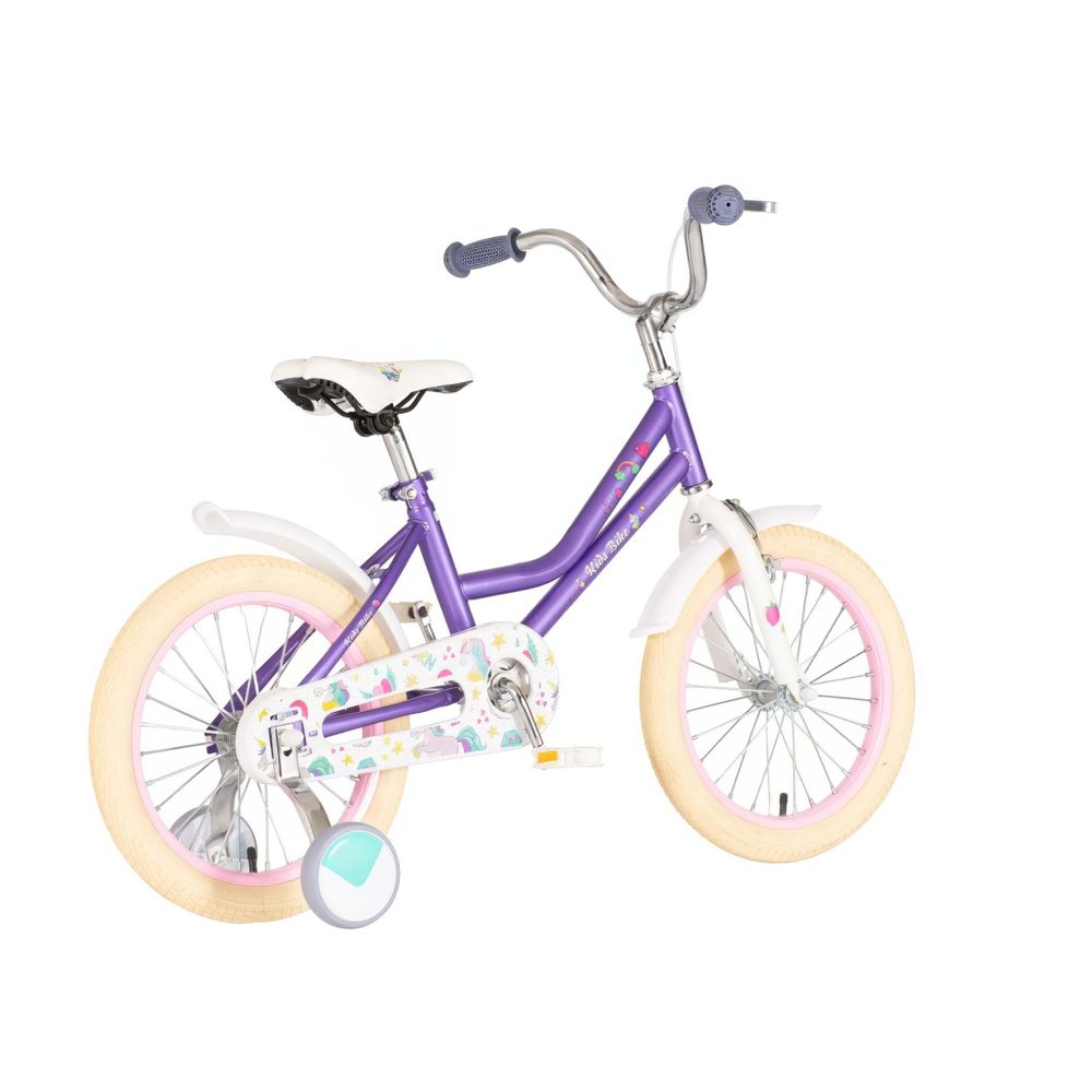 X-bike Dječiji bicikl 16" Unicorn, Ljubičasti slika 3