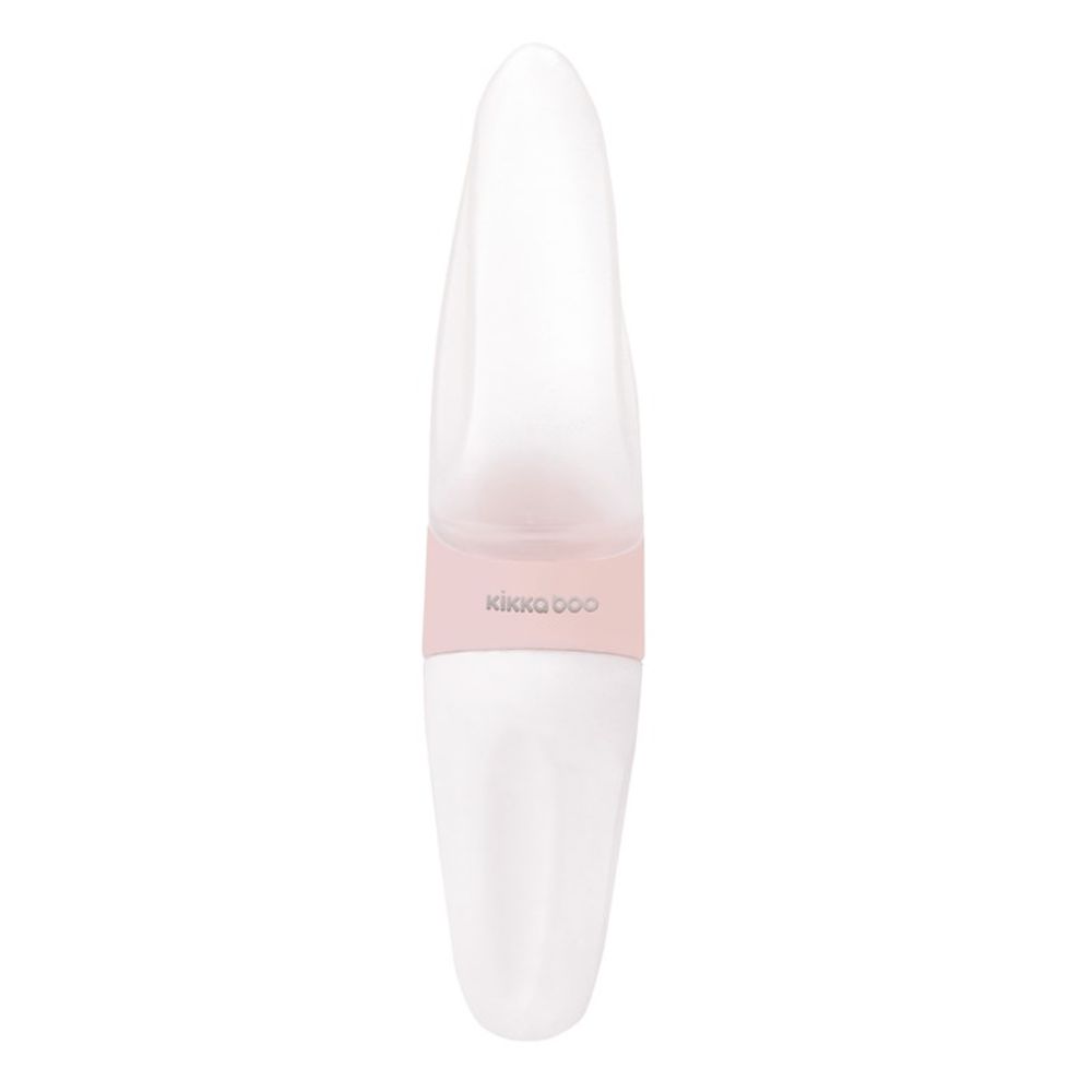 Kikka Boo Silikonska flašica sa kašikom Comet 90ml, Pink slika 1