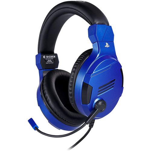 BIGBEN PS4 WIRED STEREO GAMING HEADSET V3 BLUE slika 1