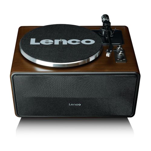 Gramofon LENCO LS-470WA, Bluetooth, RCA izlaz, USB-B, AUX in, zvučnici 2x 30W + 2x 10W slika 1