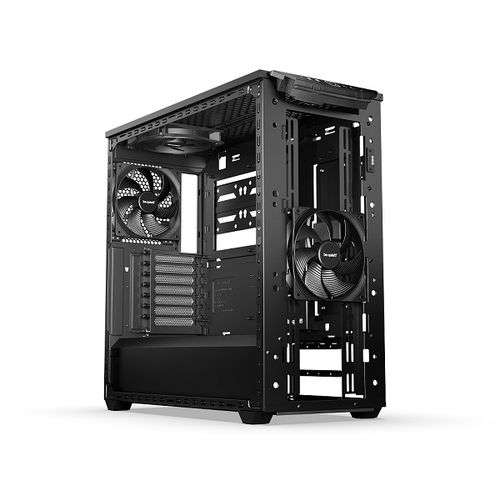 be quiet! BGW61 SHADOW BASE 800 DX Black, MB compatibility: E-ATX / ATX / M-ATX / Mini-ITX, ARGB illumination, Three pre-installed be quiet! Pure Wings 3 140mm PWM fans, including space for water cooling radiators up to 420mm slika 3