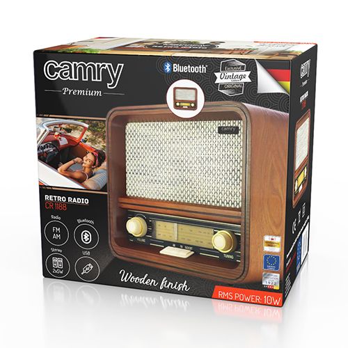 Camry retro radio CR1188 slika 6