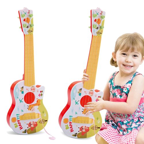 Woopie akustična gitara za djecu: crvena, 43 cm slika 3