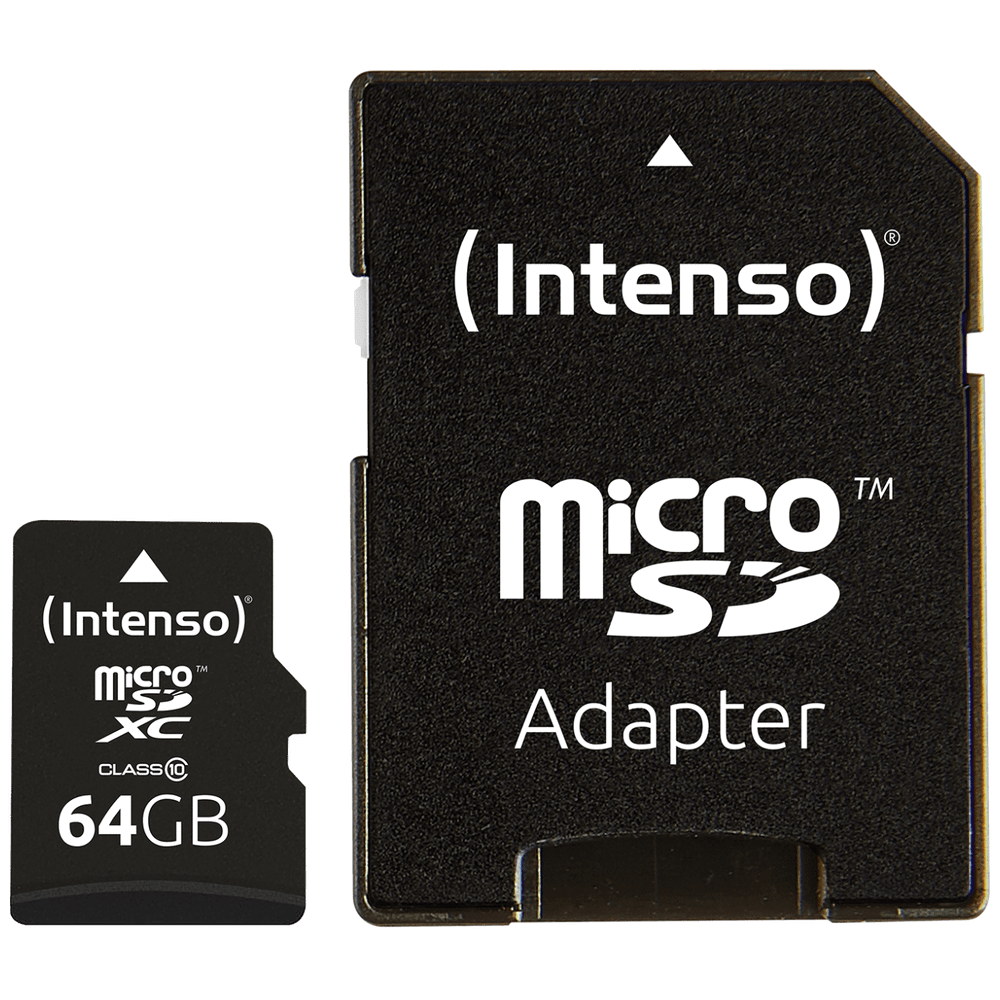 (Intenso) Micro SD Kartica 64GB Class 10 sa adapterom - SDXCmicro+ad-64GB/Class10 slika 2