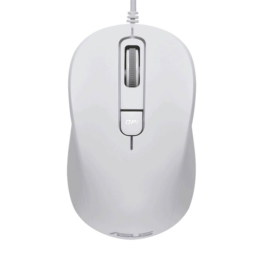 Miš ASUS MU101C Wired Blue Ray, žični, tih, bijeli slika 1