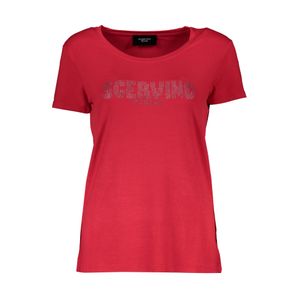 SCERVINO STREET WOMEN'S SHORT SLEEVE T-SHIRT RED