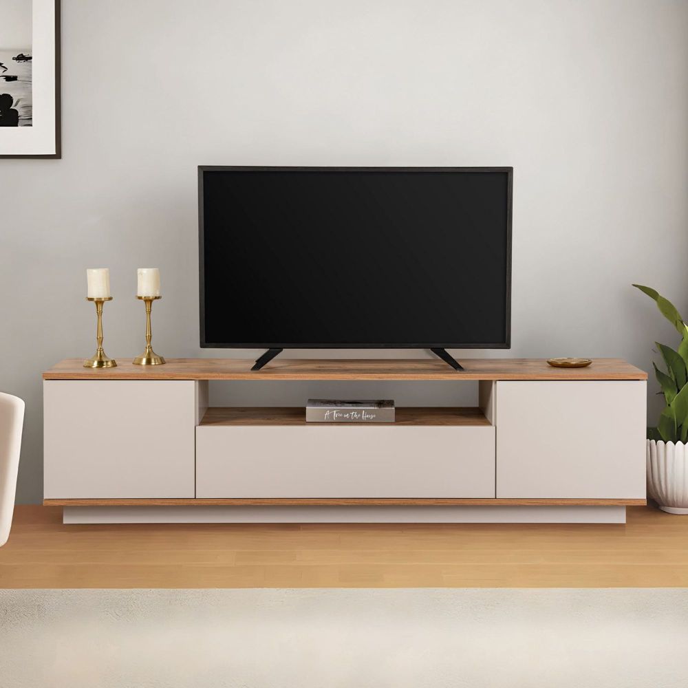 TV stalak Veramont, boje kašmira + nijansa Atlantski Bor slika 2
