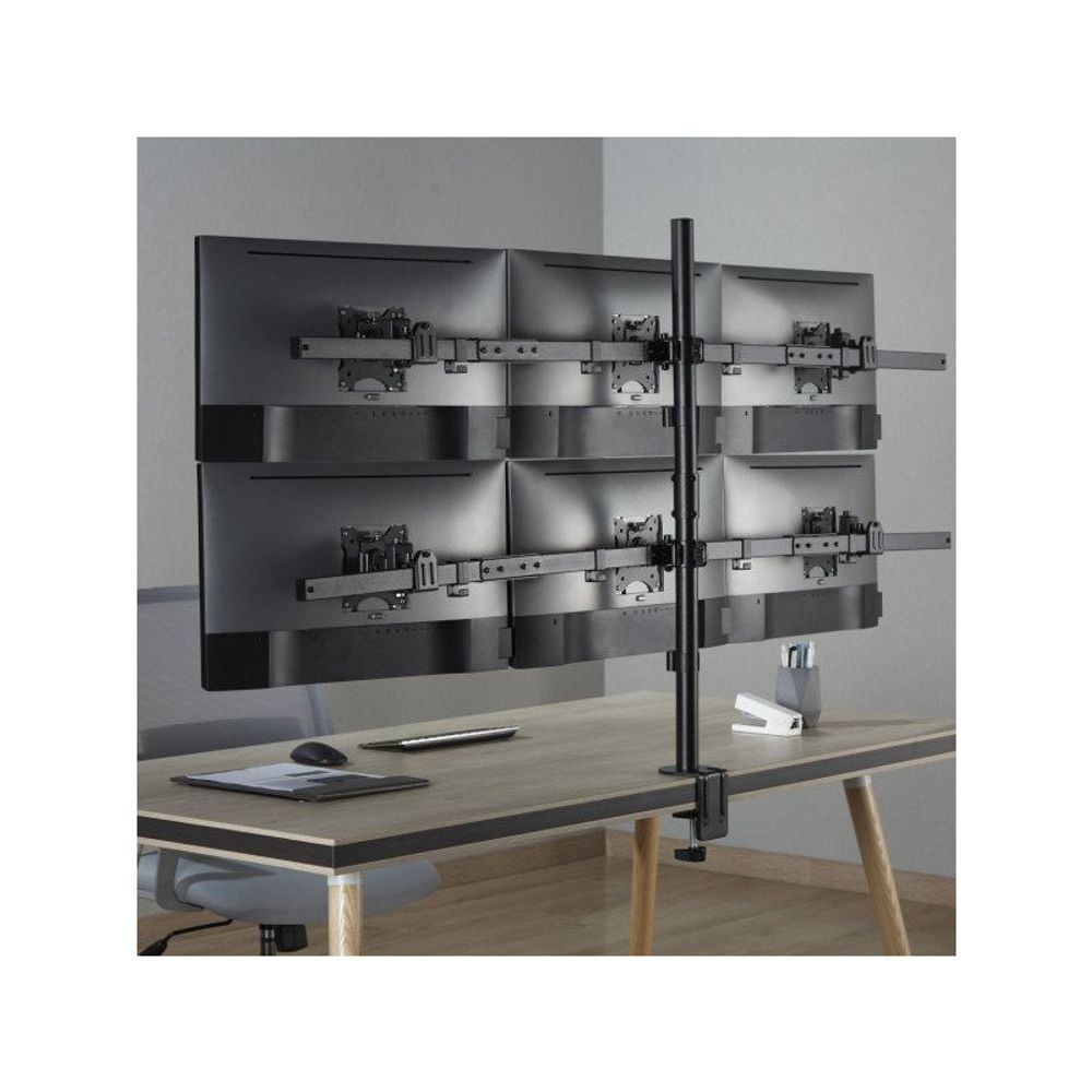 SBOX Stalak za desktop LCD-352/6-2 (17-32"/6x7kg/100x100) slika 5