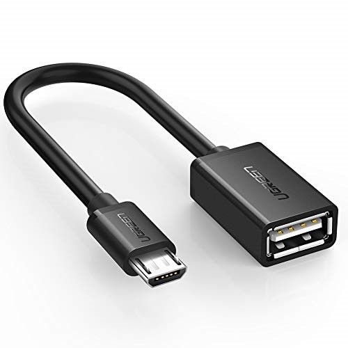 Adapter UGREEN, Micro USB (M) na USB 2.0 A (Ž) OTG, crni slika 1