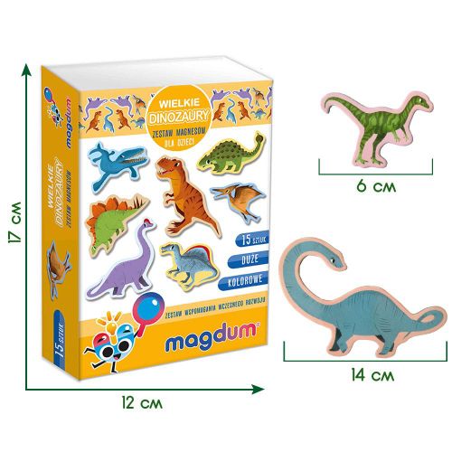 Set magneta veliki dinosauri 15 kom. slika 6