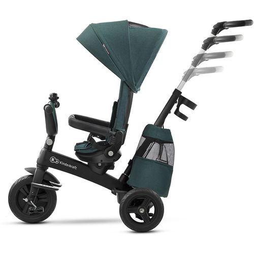 Kinderkraft tricikl Easytwist midnight green slika 8