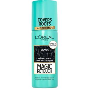L'Oréal Paris Magic Retouch Sprej za privremeno prikrivanje izrastka Black 75ml
