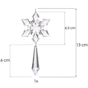 CA0077 UKRASI ZA BOŽIĆNO DRVCE 6,5 CM