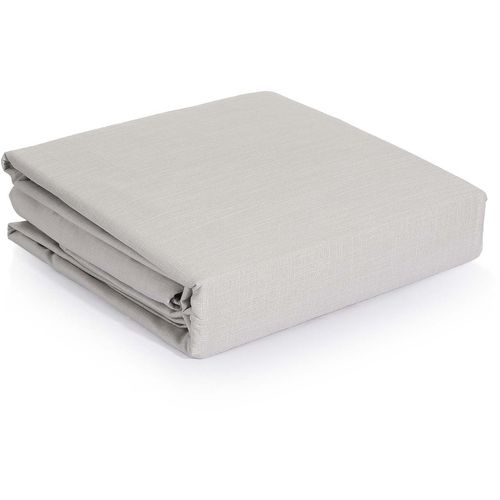 L'essential Maison Calmo - Light Grey Light Grey King Quilt Cover Set slika 5