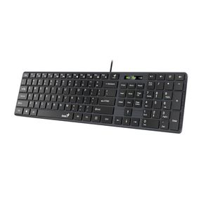 Tipkovnica Genius SlimStar 126 USB, BLK, SER