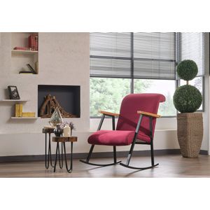 Yoka - Maroon Rocking Chair
