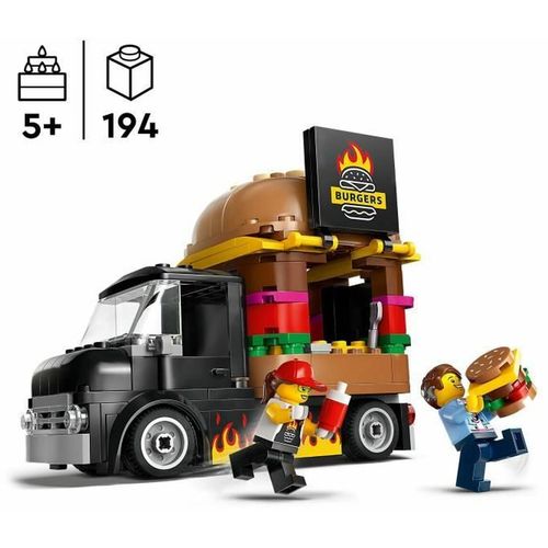 Playset Lego 60404 Hamburger truck slika 6