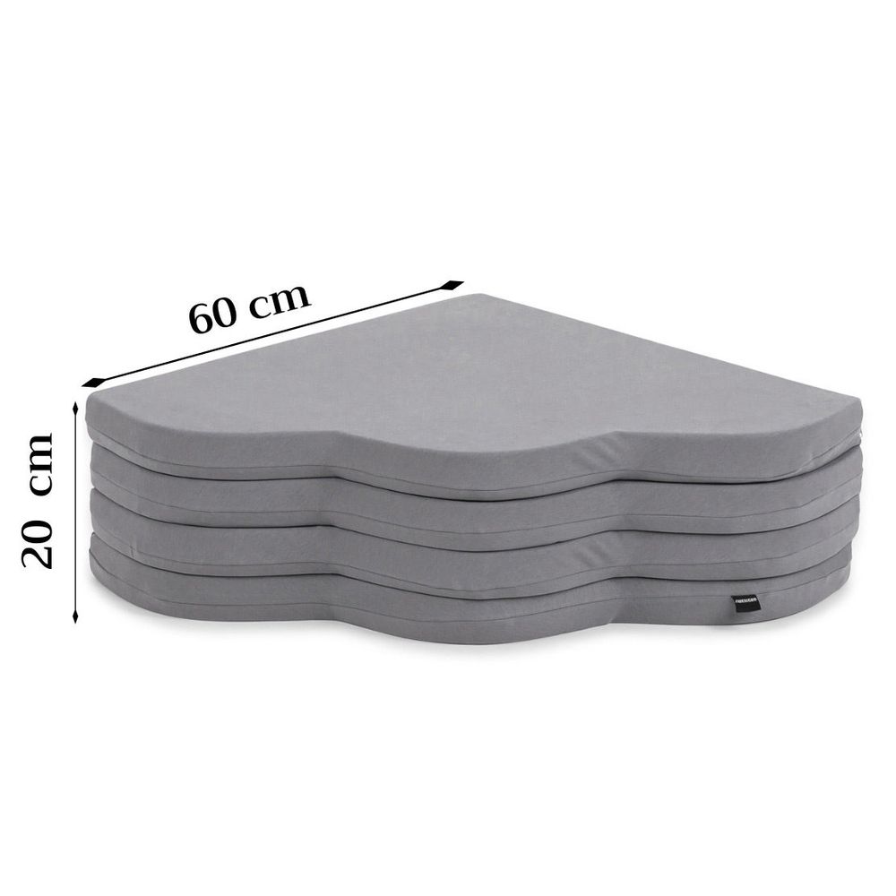 Baby Pad Bulut - Siva boja slika 7