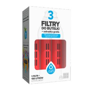 Dafi filteri za flašicu za filtriranje vode sa čepom 3 kom 