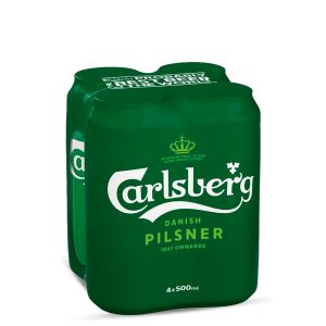 Carlsberg svijetlo pivo 4-PACK 4x0.5l