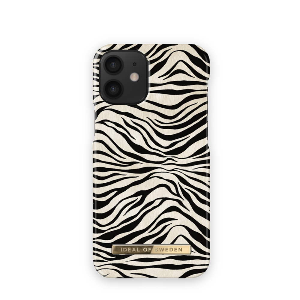 iDeal of Sweden Maskica - iPhone 12 mini - Zafari Zebra slika 1