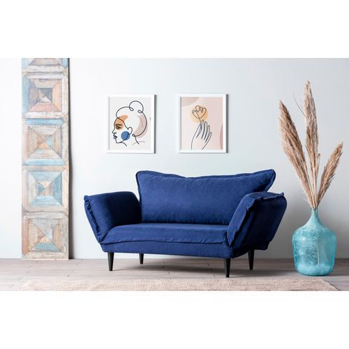 Atelier Del Sofa Dvosjed na razvlačenje, Mornarsko plava, Vino Daybed - Navy Blue \GR125\01 slika 1