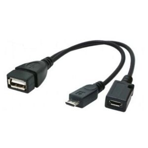 A-OTG-AFBM-04 Gembird USB OTG AF + Micro BF to Micro BM cable, 0.15 m