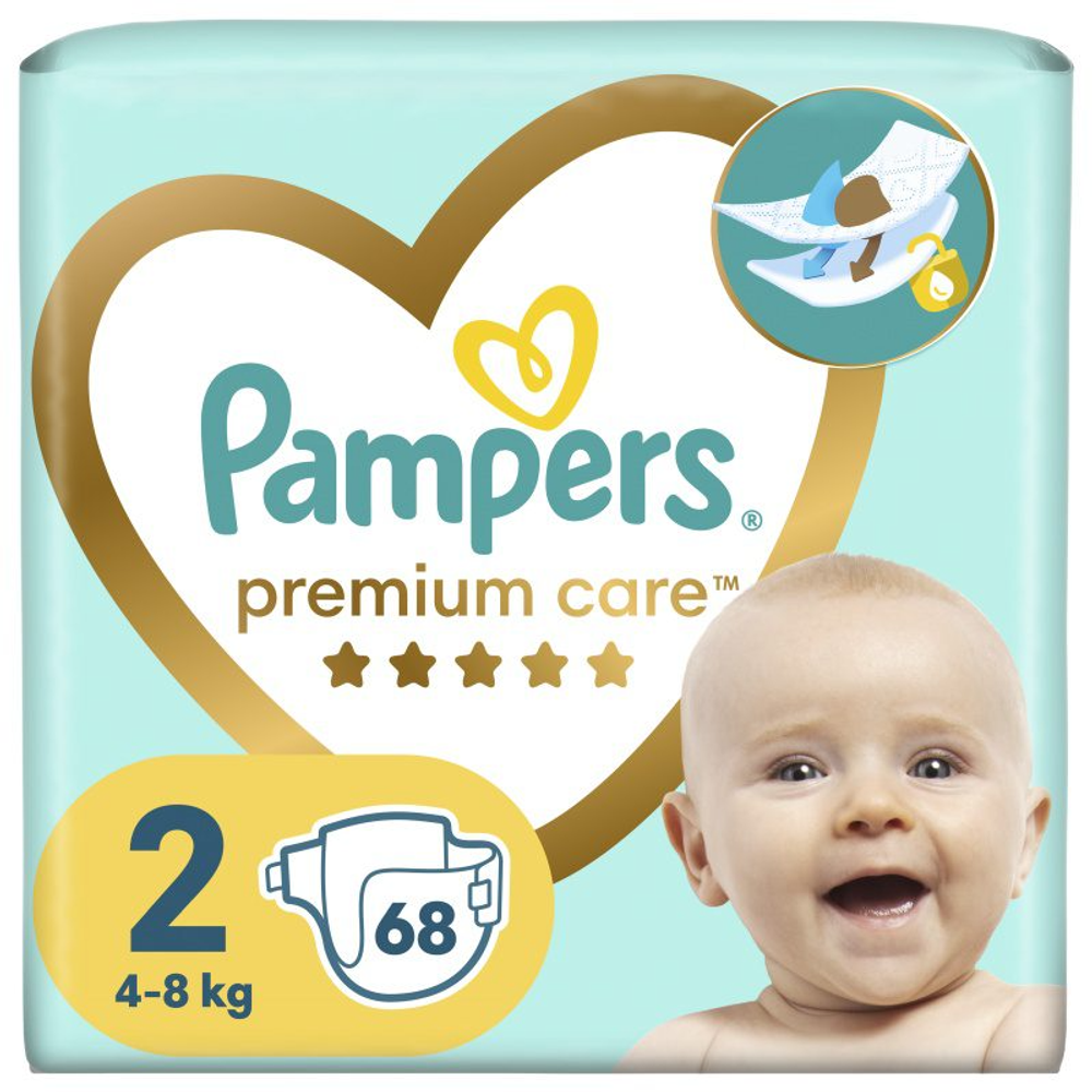 Pampers Premium Care Pelene VP Mini  68 kom slika 1