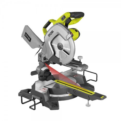 Ryobi potezna pila EMS254L (laser,2000W,254mm) slika 1