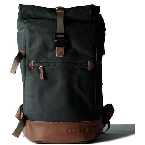 Compagnon torba „the backpack“ Dark Green &amp; Light Brown slika 1
