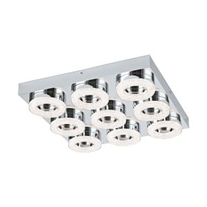 Eglo Fradelo zidna/stropna/9, led, 9x4w, krom/kristal 