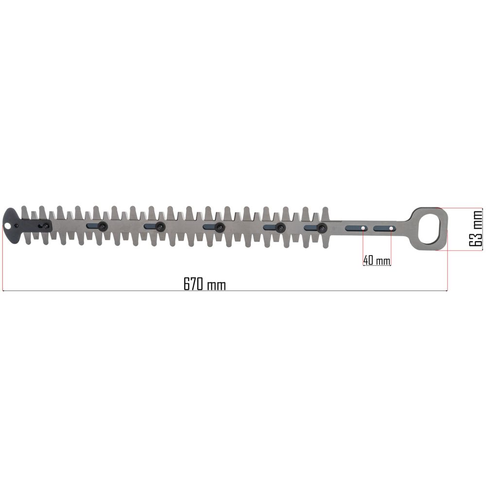 Set oštrica za električne škare PM-NE-1600M-NO slika 2