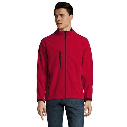 RELAX muška softshell jakna - Crvena, L  slika 1