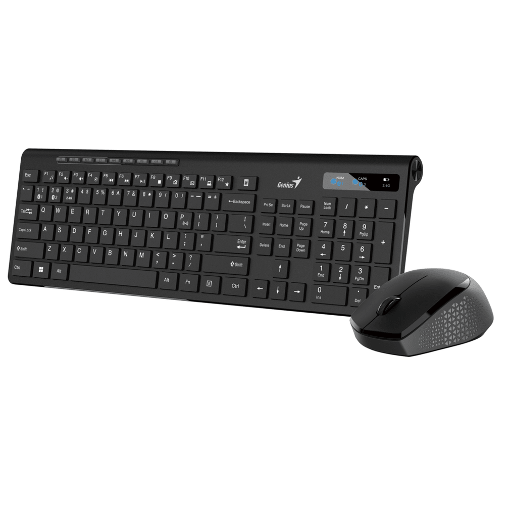 Genius Slimstar 8230 wls set wireless tastatura + miš, BT bluetooth,  BS/HR/SER layout slika 2